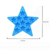 Star Molds Eco-vriendelijke Mooie Jelly Silicagel Ice Mold Originaliteit Superieure kwaliteit Blauw Rood 4 5NYA J1