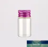 7ML البسيطة واضحة قوارير الزجاج مع الألومنيوم كاب برغي (22 40MM *) من الضروري النفط عينة زجاجات الشحن السريع SN1042