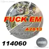 Em Asian 2813 Automatisk Mens Watch Ceramics Bezle Black Dial No Date rostfritt stål Armband Me Super Watches Puretime