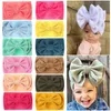 Kids DIY Fabric Bow Hair Band Baby Knotted Elastic Turban Headband Cross-border New Boys and Girls Accessories for Newborn