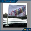 Custom Armenia Car Window Flags 30x45cm 100D Polyester Outdoor One Sided High Quality With 43cm Holder