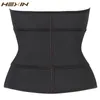 Dames Shapers HEXIN Buikriem Hoge compressie Rits Grote maten Latex Taille Cincher Corset Onderbuste Body Fajas Zweet 351m