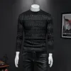 Męskie swetry moda w stylu koreański SWEATER ROPA de Hombre Jersey Navidad Men Autumn Okrągła szyja pullover pull homme1 olga22