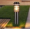 60cm rostfritt stål trädgård gräsmatta lampa utomhus gårdsplan väg post ljus villa landskap gata gräs ljus