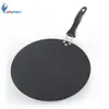 Upspirit 30cm Ferro Redondo Griddle Crepe Crepe Pan para Panqueca Ovo Ovelette Fingindo Gás Conduta Cookware Cookware Ferramentas de Cozinha 201223