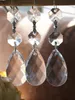 30 sztuk Wyczyść Akrylowe Koraliki Kryształowe Diament Wedding Party Lampa Garland Żyrandol Wiszący Dekoracji Y200903
