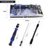 Handskit 60 In1 Precision schroevendraaiergereedschap Kit Magnetic Set voor telefoontablet Compact reparatieonderhoud Y200321