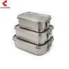 CHANOVEL 304 Edelstahl-Lunchbox, einlagig, Lunchbehälter für Erwachsene, versiegelt, auslaufsicher, rechteckig, mit Trennwand T200710