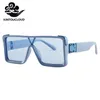 2020 Fashion Square Sonnenbrille Metall Rahmen Frauen Overize Gläser Männer Brillen Rahmen Große Neue Design Vintage Luxus Hohe Qualität5905633