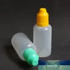 1 pz PE 30 ml bottiglia di plastica con flaconi contagocce tappo a prova di bambino per sigaretta elettronica ego e bottiglia vuota liquida spedizione gratuita