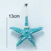13 * 13 cm creativo colorato Starfishe fai da te artificiale naturale dito stella di mare matrimonio casa bar parete artigianato decorativo 201125