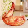 3D Simulatie Voedselvorm Plush Pillow Creative Chicken Sausage Toys Gevulde Sofa Cushion Home Decor grappige cadeaus voor kinderen Y200103