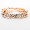 Hoop Huggie Kristall Strass Ohrringe Frauen Gold Splitter Modeschmuck Für Diamant Ohrring