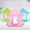 Портативные детские палатки Princess Castle Kids Tey Toys для девочек Tipi Infantil Детский дом VIGVAM Teepee Baby Step Step LJ200923