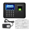Système d'employé d'enregistreur d'horloge de présence de temps de contrôle d'accès d'empreinte digitale A6 pour le bureau des employés