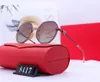 Wholesale-2020 new Designer Sunglasses Color Film Round Frame Men And Women Polarizing Sun Glasses Alloy Frame Legs