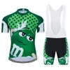 2020 Rolig cykeltröja MTB Mountain Bike Clothing Men Bib Short Set Ropa Ciclismo Bicycle Wear Clothes Maillot Culotte8752143