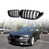 Transmissions NEWFront Grill Grilles Kidney Grill Replacement for BMW 4 Series F32 F33 F36 F80 F82 Double Slat M4 Sport Style Bright Black