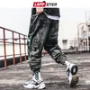 LAPPSTER Männer Streetwear Harem Hosen Overalls Herren Bagyy Cargo Hosen Japanische Hip Hop Fashions Track Hosen Khaki Jogginghose 201109