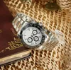 U1 qualità Fashion Style 2813 Movimento automatico Orologi da uomo sportivi in acciaio inossidabile completo Orologio luminoso montre de luxe AAA + Orologi da polso regalo Orologio di lusso di marca