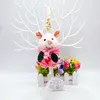 2020 일본 귀여운 돼지 인형 키 체인 펜던트 돼지 모자 돼지 돼지 돼지 스트랩 키 체인 플러시 장난감 장난감 배낭 장식 키링 여자 9793355304U