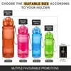 Su Şişeleri 1000 ml Kapasiteli İçme Suyu Taşınabilir Plastik Protein Çalkalayıcı Benim Spor İçecek Şişe Tritan BPA Ücretsiz 201106