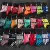 Chaussettes roses noires en coton pour adultes, chaussettes bleues courtes, sport, basket-ball, football, adolescents, pom-pom girl, nouveau style pour filles et femmes avec étiquettes 3186326