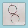 Hoop hie oorbellen sieraden shinus inheemse stijl oorbel roestvrijstalen cirkel miyuki kralen ronde eenvoudige oorring voor vrouwen feestdruppel deli