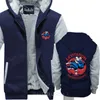 abrigo de la levitación cálida JUDO JIU JITSU MMA hombres de algodón gruesa chaqueta Nueva shubuzhi tamaño de la marca euro gruesa capucha sbz5209 X1022