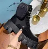 2021 Rois Martin bottes femmes cheville en cuir véritable militaire Combat modèles plate-forme sac bottes Triple peau de vache moto chaussures