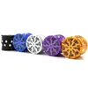 50mm Herb grinder Aluminum alloy Grinders 4 layers With Bling diamond for smoke cigarette smoking Tobacco