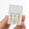 Número do anjo Colar para mulheres banhado a ouro de aço inoxidável de 101- 999 pingentes Gargantilha Cadeia Numerologia Jóias com cartão de presente