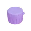 Plusieurs Styles Coloré 20 ML 30 ML Silicone Joint Stockage Stash Case Boîte Pot Conteneur Portable Pour Cire Huile Herbe Tabac Bong Fumer Paille