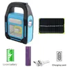 LED Solar Lantern Lamp USB RECHARGEABLE LANTERNS för camping Emergency Firllight Torch Phone Power Bank Lights