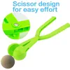 Clip a palla di neve giocattolo per bambini Winter Snow Ball Mold Tool Scoop Fight Outdoor Fun Sports