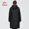 Astrid Winter Womens cappotto da donna lungo caldo parka moda Giacca con cappuccio di grandi dimensioni Two Side Wear abbigliamento femminile 9191 201210