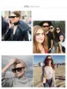 Sunglasses 2021 Vintage Kardashian Woman Fashion Glasses Flat Top Sun Luxury Designer Large Shades Gafas De Sol Mujer1