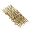 300 stücke Goldene Bobby Pins dünn u Form Haarnadeln Frauen Haarspangen W2617