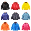 Dzieci Winter Toddler Girl Ubranie chłopców ubranie dziewczynki w dół płaszcz na chłopięcy kurtkę snowsuit parkas z kapturem dzieci ciepłe kurtki 204782780