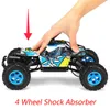 1:16 60KM / H 4WD RC Afstandsbediening Off Road Cars Voertuig 2.4 GHz Crawlers Electric Mornste Truck RC Toys