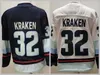 Kob Men Hockey Adam Larsson Jersey Eberle Brandon Tanev Jaden Schwartz Philipp Grubauer Yanni Gourde Morgan Geekaie White Navy Blue Team