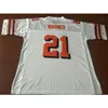 2324 bowling green State #21 MAGNER Jersey real Bordado completo College Jersey Tamanho S-4XL ou personalizado qualquer nome ou número jersey