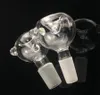 14.4mm / 18,8mm Joint Hookahs för glas Bongs Glasskål Rökvattenrör