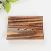 Carbonation Soap Holder Natural Wood Soap Dishes Bathroom Drain Water Soap Box Handmade Wooden Tool