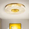 새로운 현대적인 디자인 천장 샹들리에 침실 럭셔리 골드 거실 LED 천장 조명 구리 실내 장식 램프