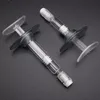 1ml 2ml 3ml 100pcs Tom flaska Grå kosmetisk spruta för essens Airless Bottle Aircraft Wing Injection Spray Shape Plastflaskor