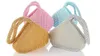 Новые 2022 Candy Color Роскошные вечерние сумки Женщины Tote Beaeded Клатчи запястья, Мини Держатель, 01