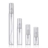 2ml 3ml 5ml 10ml Mini Clear Glass Essential Oil Perfume Bottle Spray Atomizer Portable Travel Cosmetic Container Perfumes Bottles Joblot