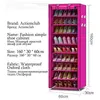 ActionClub 7 warstwy 10 warstw obuwia Szafka do przechowywania DIY montaż buta Półka pyłoszczelna Duża pojemność stojak na buty 201030