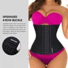 Burvogue Waist Trainer Corset for Weight Loss Women Latex Corset Body Shaper Tummy Waist Cincher Slimming Shaper Belt Shapewear LJ201209